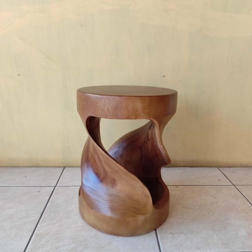 KURSI STOOL KAYU SUAR