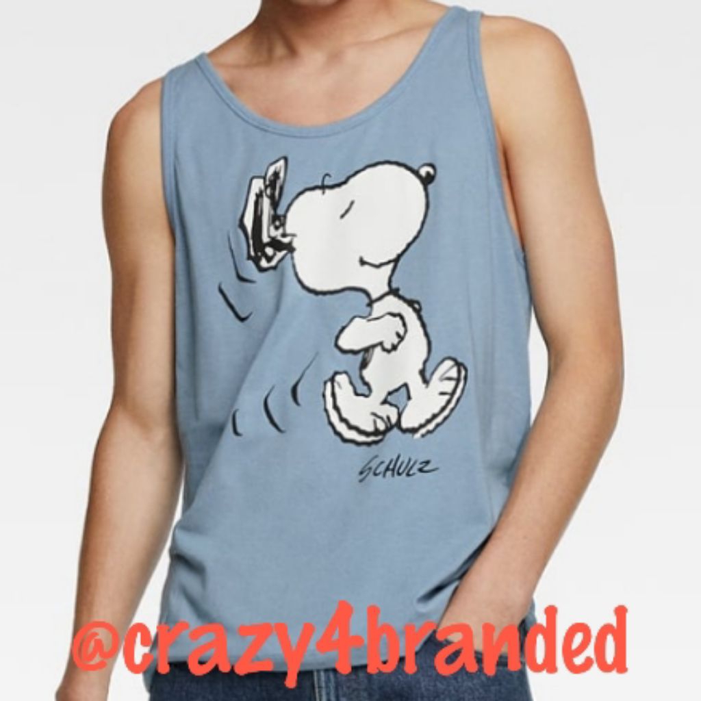 Zara × Peanuts Snoopy 2019 Men's Tank Top