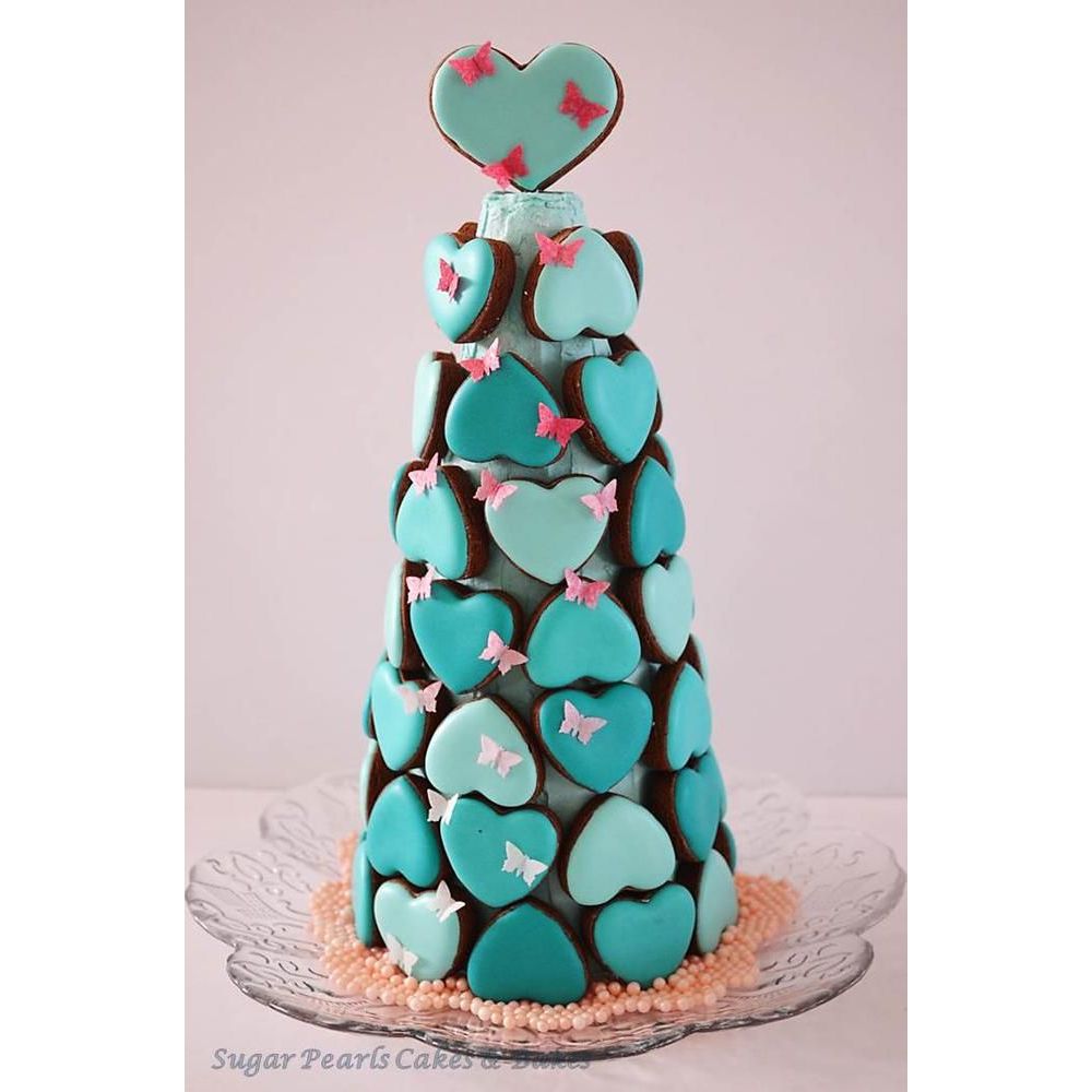 

butter cookies icing tower | kukis hias karakter isi 40pcs