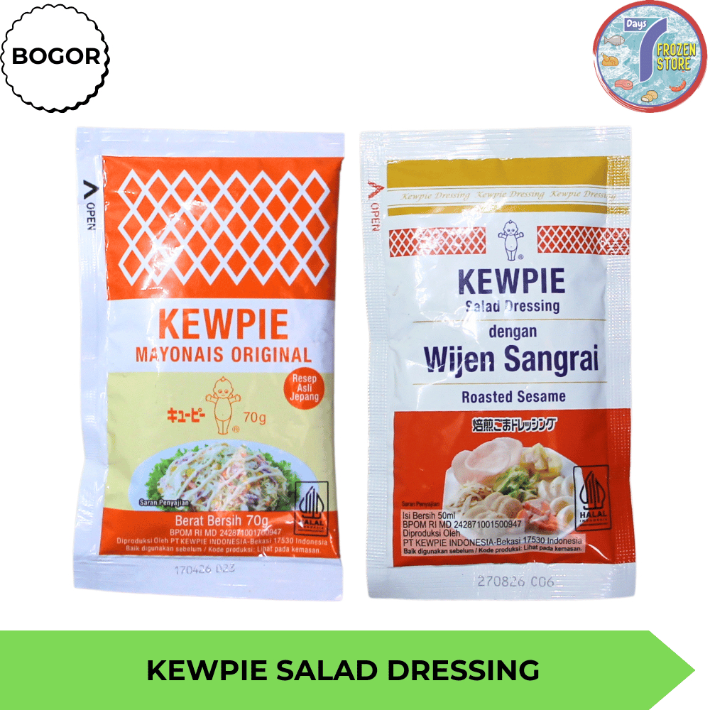 

Kewpie Mayonais Original Wijen Sangrai Salad Dressing