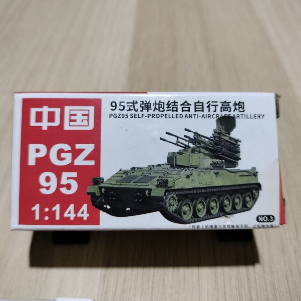 miniatur tank PGZ-95 1:144 DIECAST MILITARY
