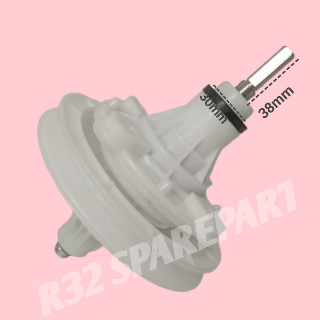 GEARBOX MESIN CUCI 2 TABUNG SANKEN