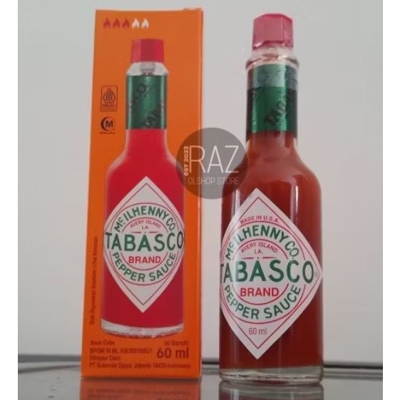 

Tabasco sauce 60gr exp 2028