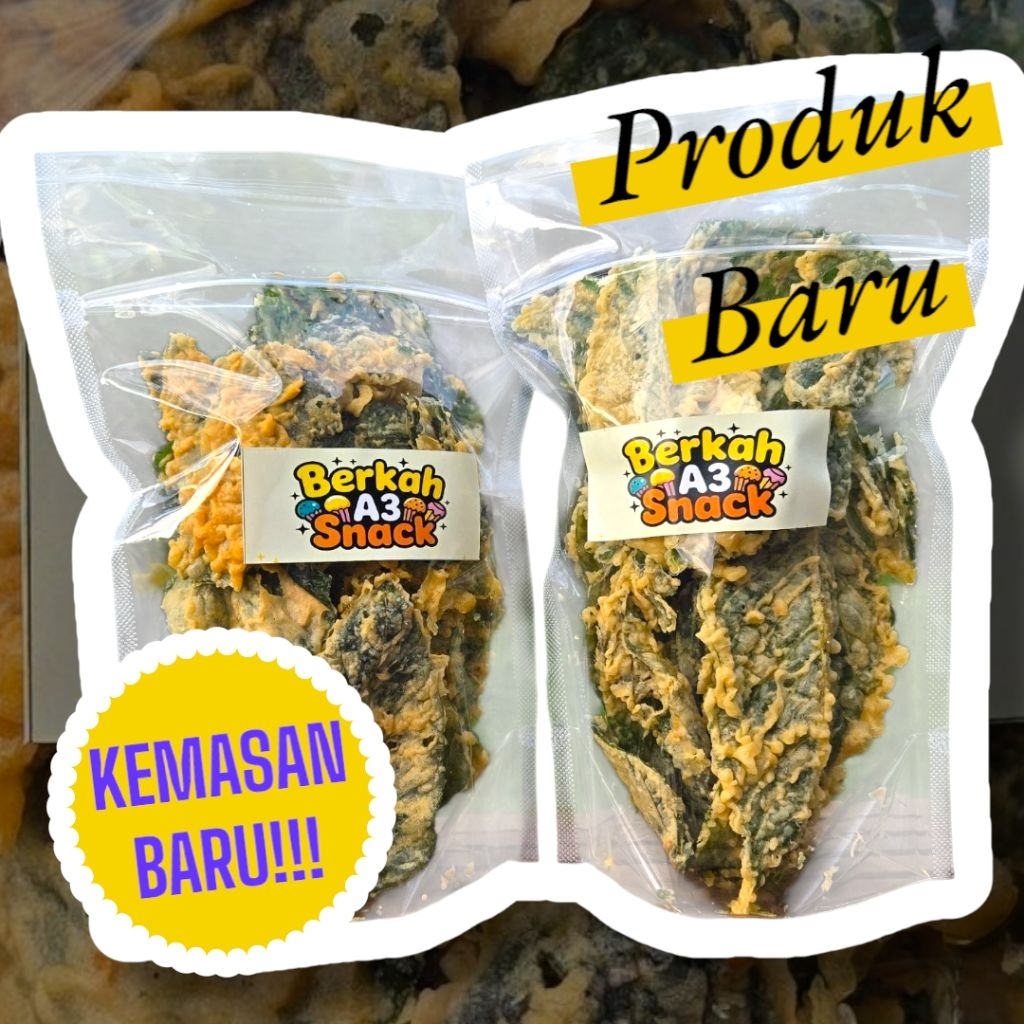 

Keripik Bayam Renyah Gurih 400 Gram – Camilan Tradisional Rumahan Khas Berkah A3 Snack | Kriuk Nikmat Tiap Gigitan | Snack Sehat Cocok untuk Keluarga, Ngemil Santai, Oleh-Oleh, atau Isian Hampers Kekinian