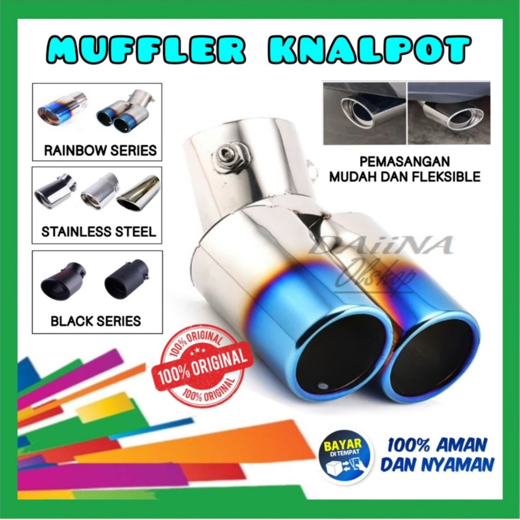 Mufler Mobil Buntut Ekor Knalpot ALL NEW AVANZA XENIA VELOZ