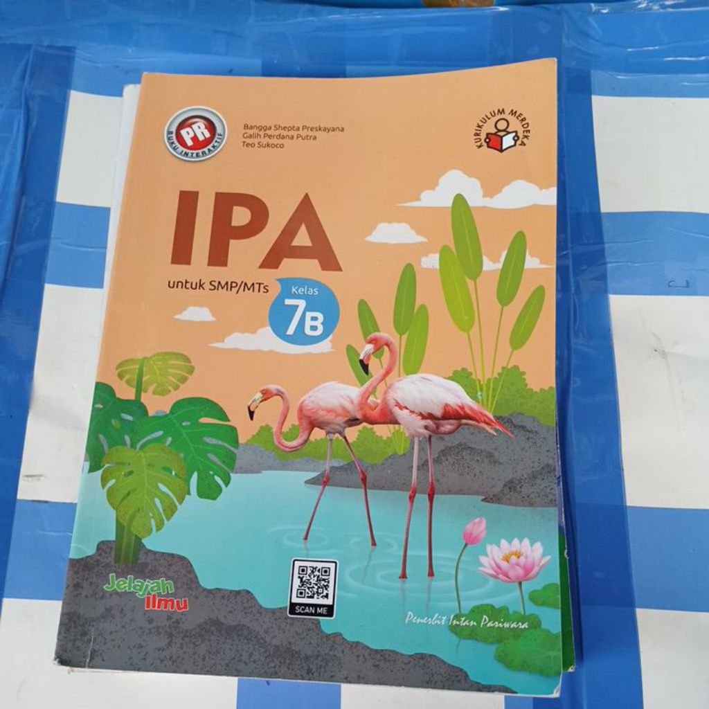 buku IPA untuk SMP/MTs kelas 7B penerbit Intan Pariwara kurikulum merdeka