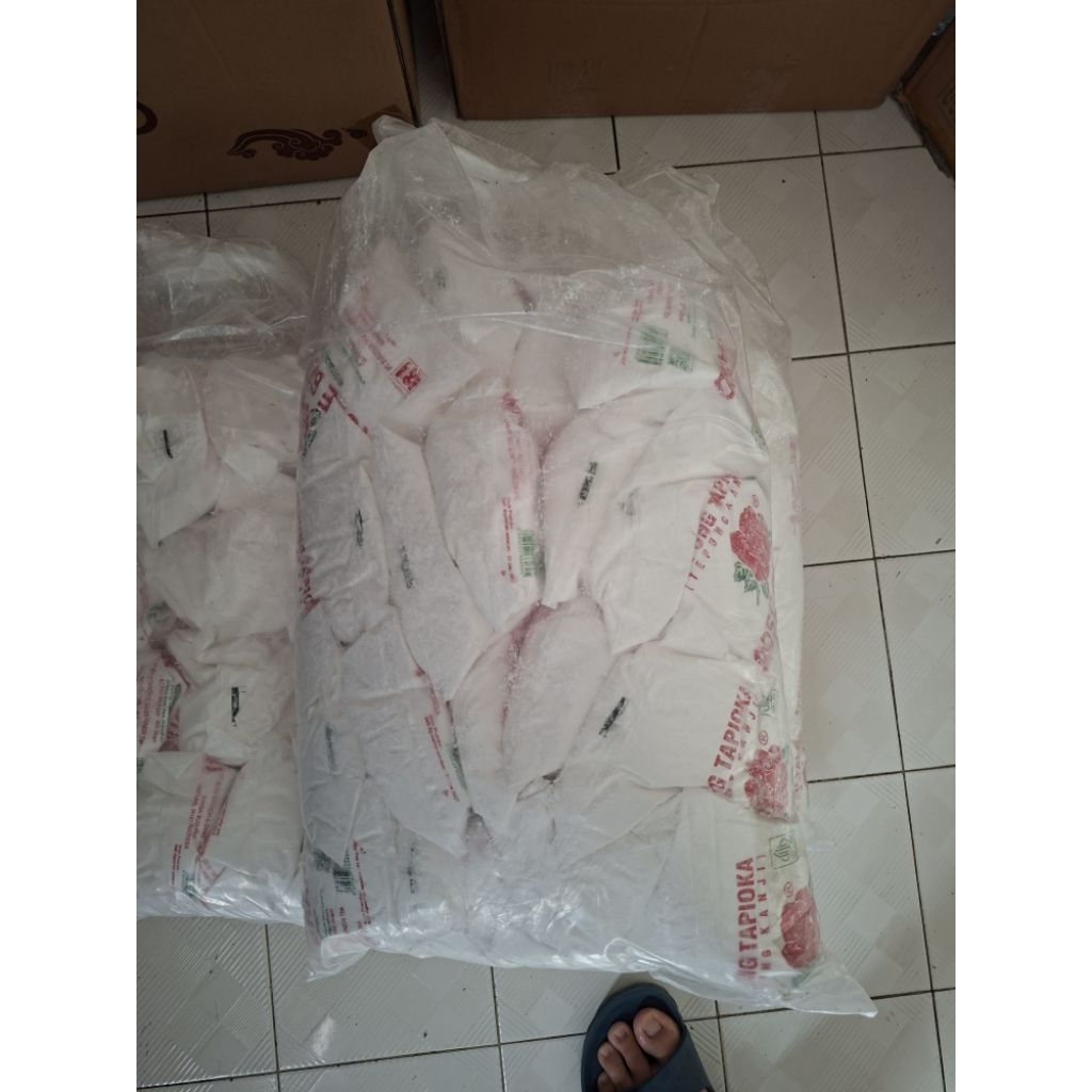 

Tepung Kanji tapioka Rose brand 1 bal 20 bungkus