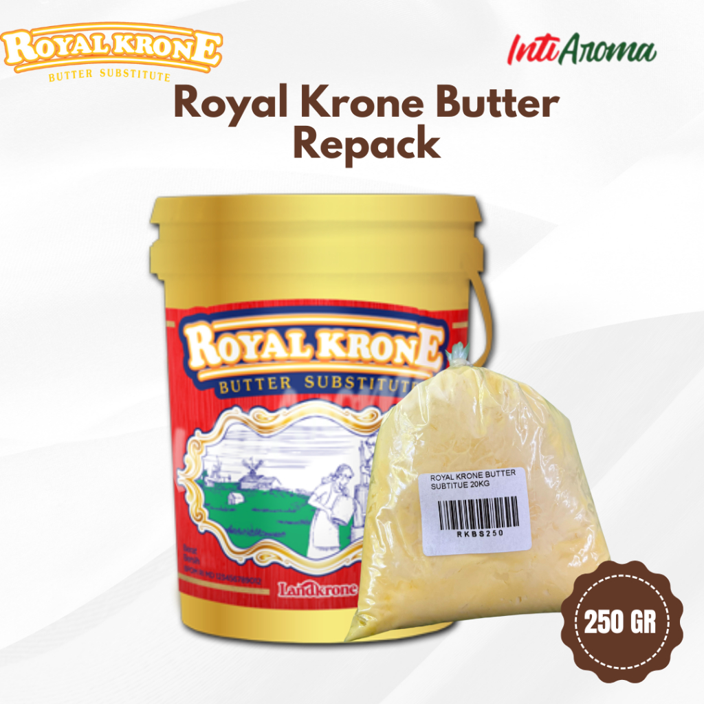 

Royal krone butter kemasan repack 250gr