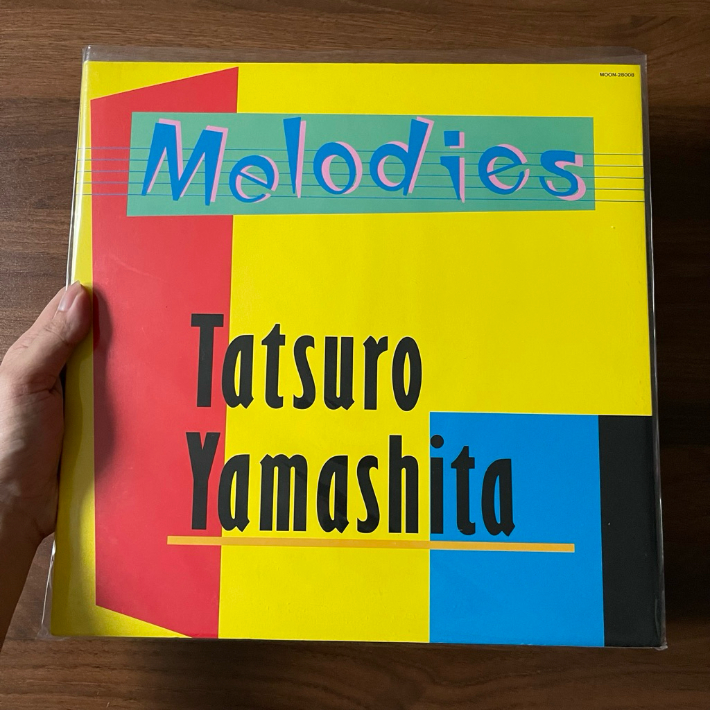 Piringan hitam vinyl - Melodies - Tatsuro Yamashita (first pressing)