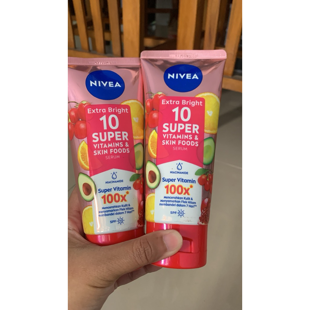 serum body lotion NIVEA