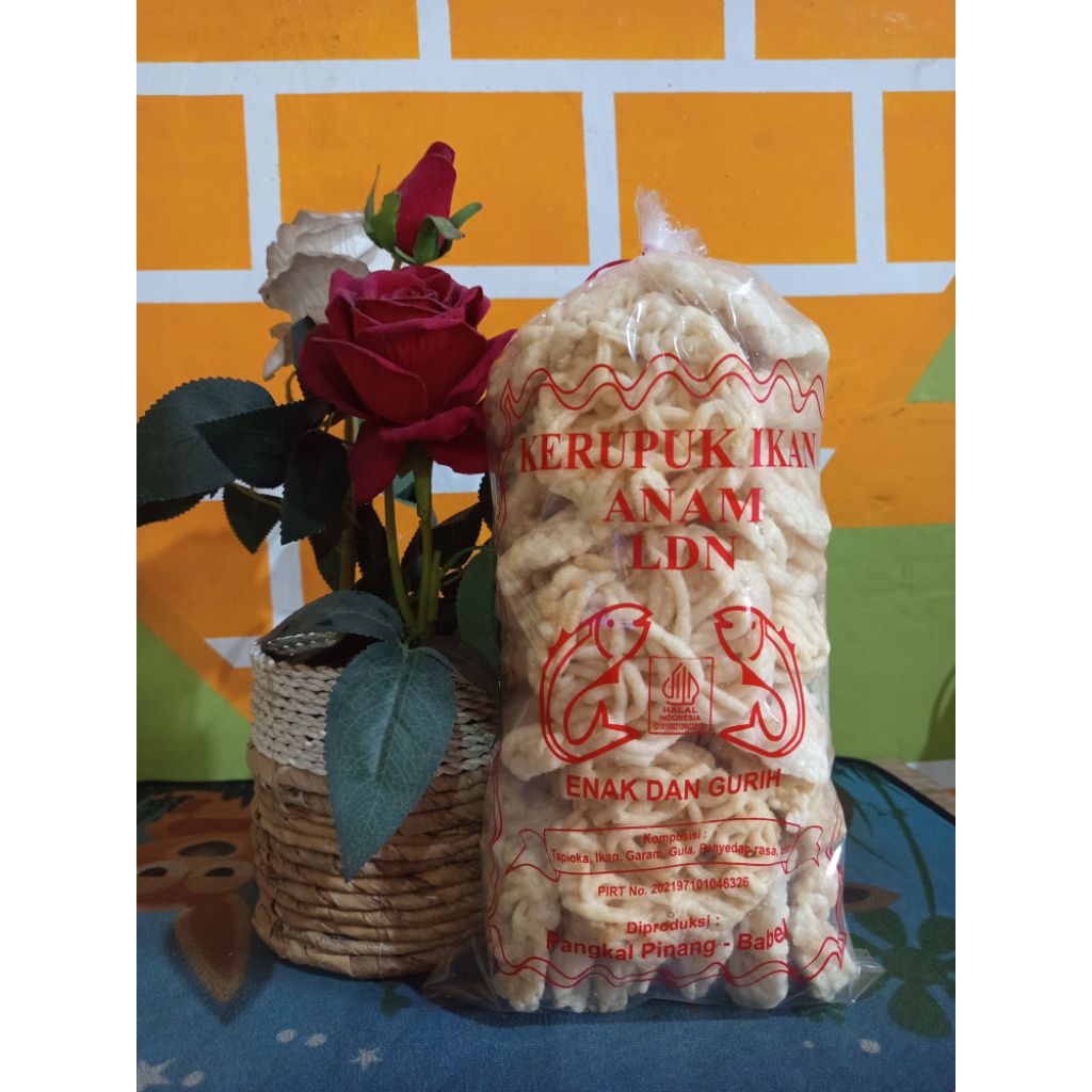 

kerupuk anam asli bangka enak dan gurih