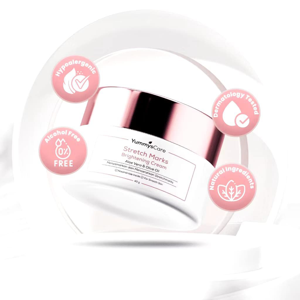 yummys care- stretch marks brightening cream