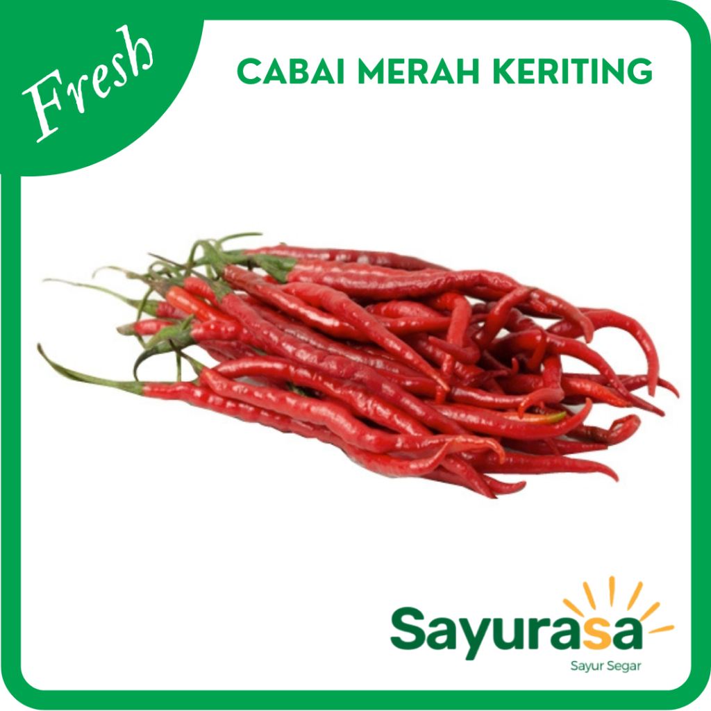 

Cabai Merah Keriting / Cabe Merah Keriting Fresh 250 gram