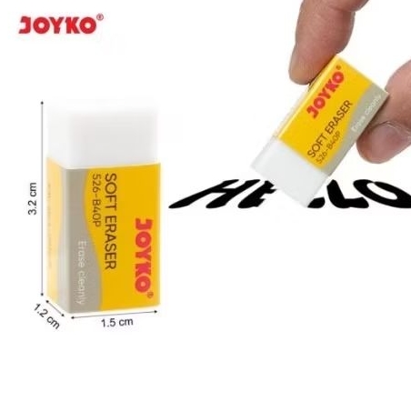 

eraser penghapus 1 pack ER-526 B40P isi 40 pcs