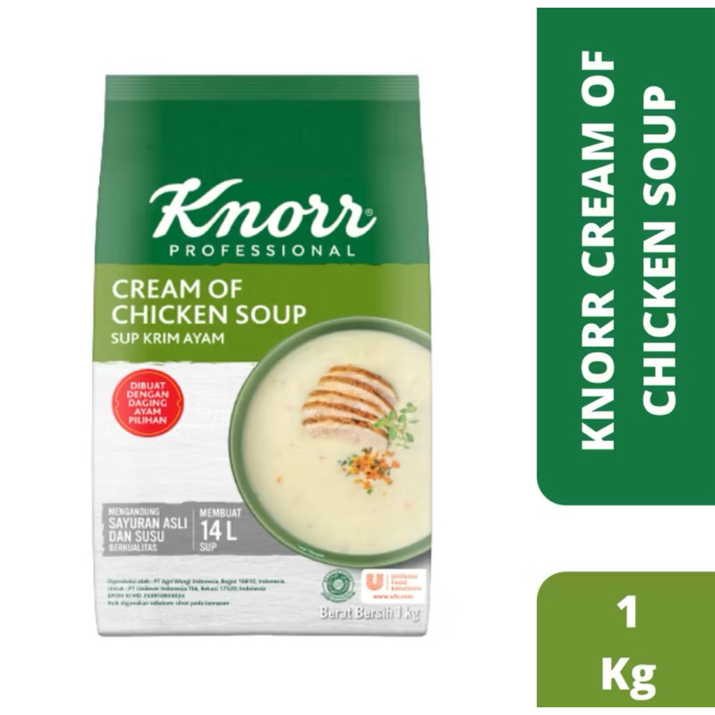 

Knorr Cream Of Chicken Soup 1kg