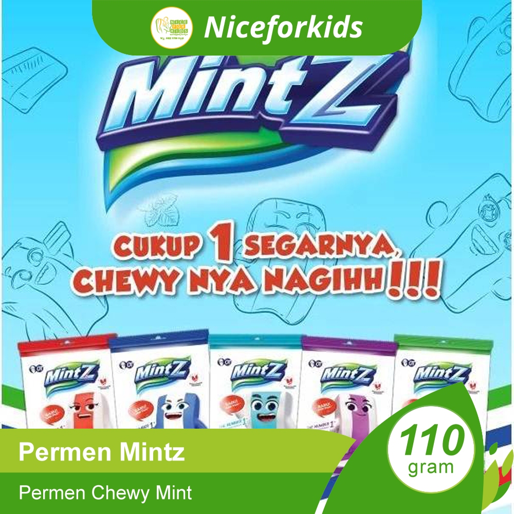

MintZ Candy 110gr / Permen Mint Chewy