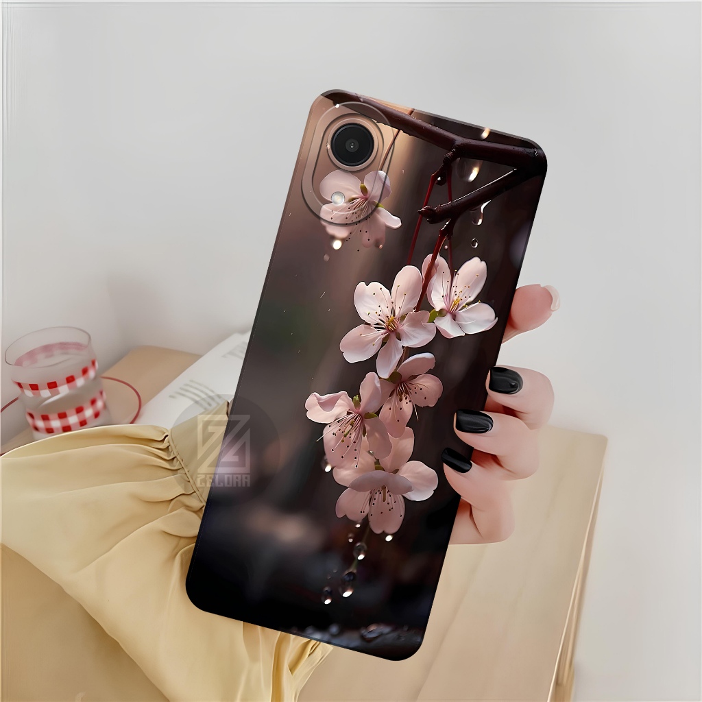 Case Samsung Galaxy A03 Core - Fashion Case Bunga - Sofcase Samsung Galaxy A03 Core - Silikon Pro Ca