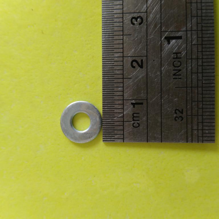 RING PLAT PUTIH M4 / RING BAUT KUNCI 7 / RING PLAT GALVANIS M4 / RING PLAT M4 GALVANIZ / PLATE M4 GA