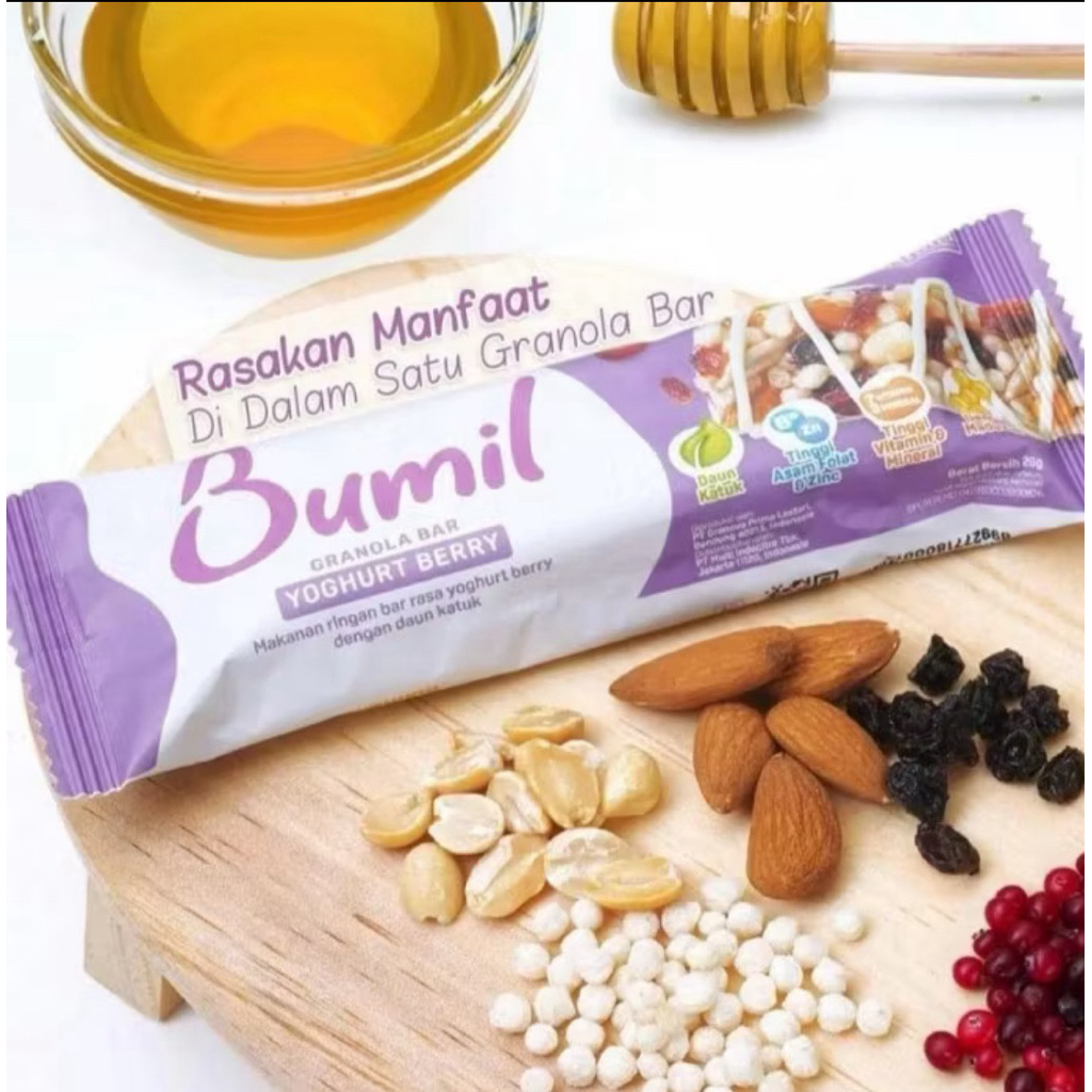 

Bumil garnola bar chocolate 26gr