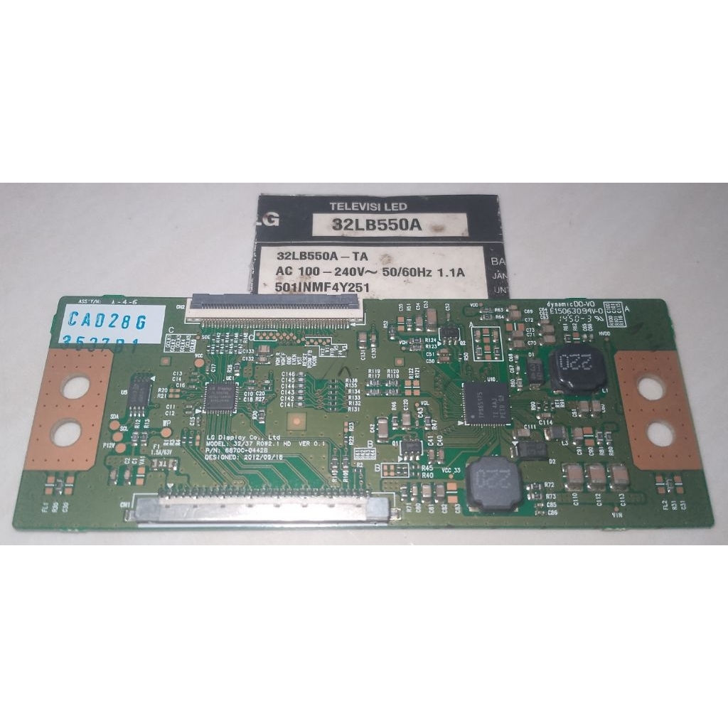 T-Con TV LED LG seri 32LB550A-TA