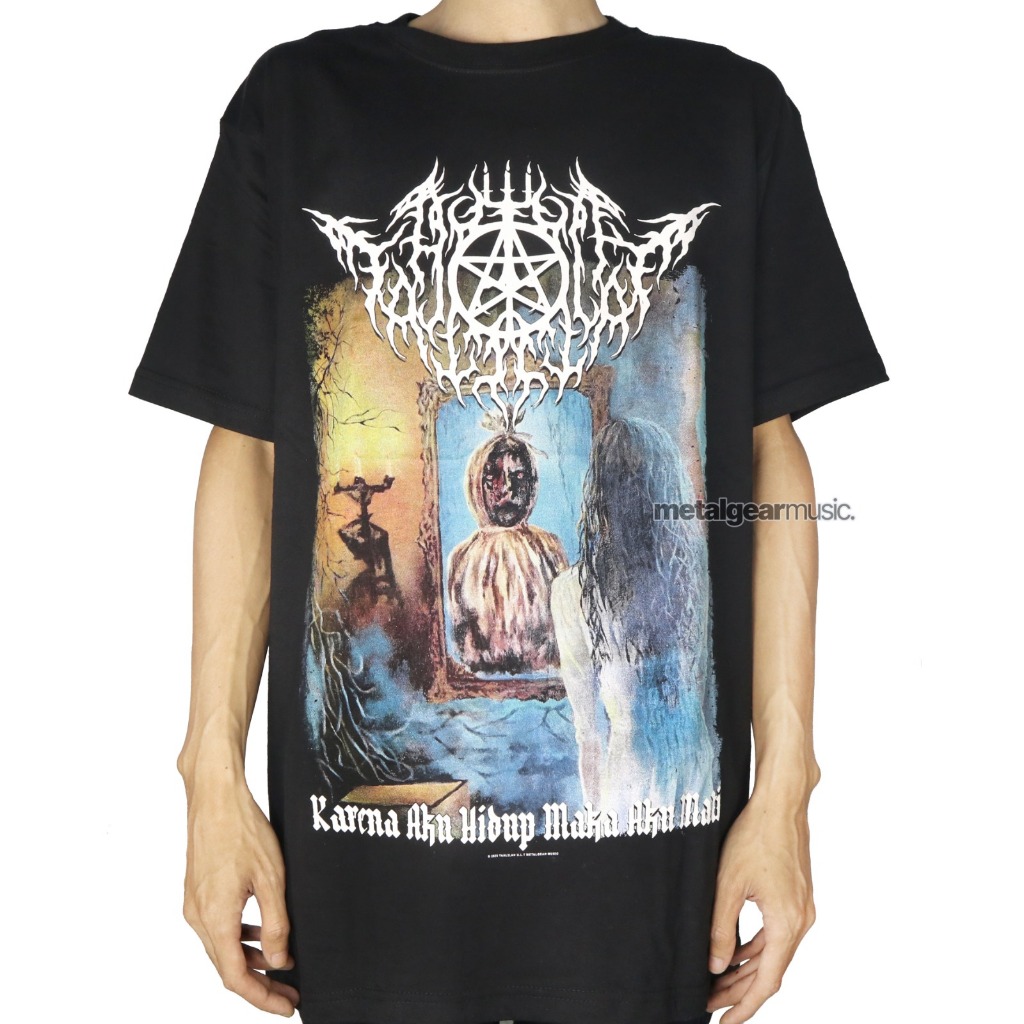 TAHLILAN - Maka Aku Mati MG Tshirt / TSHIRT BLACK METAL ORIGINAL / BAJU DISTRO CASUAL KEREN KATUN CO