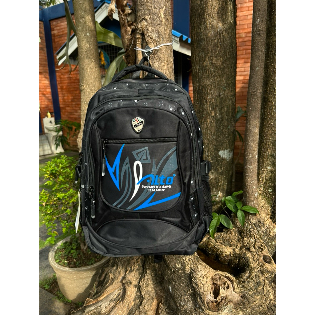 TAS RANSEL ALTO HITAM // TAS ALTO ANAK SD SMP SMA // TAS ALTO ORIGINAL // TAS ALTO MURAH // RANSEL A