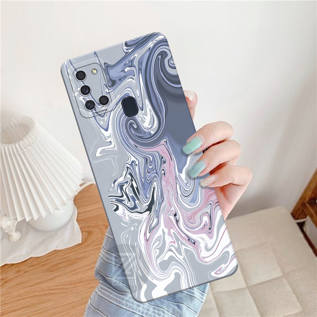Case Samsung Galaxy A21S - Fashion Case Abstrak - Softcase Samsung Galaxy A21S - Casing Samsung Gala