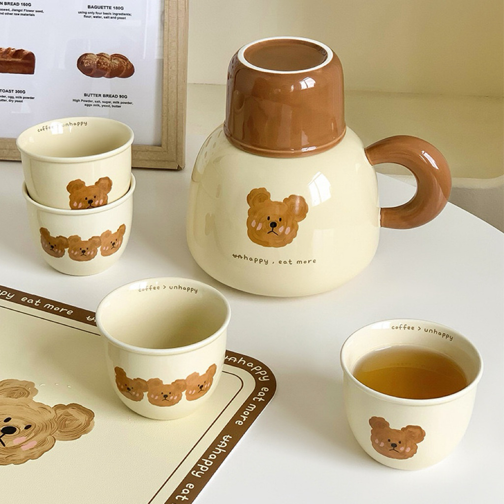 BORI Tea Pot / Teko Tea /Teko Set Gelas /Teko Air