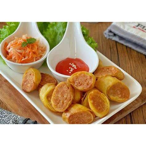 

[YAKUBENTO] EGG CHICKEN ROLL POTONG / FROZEN FOOD / MAKANAN CEPAT SAJI / MAKANAN BEKU