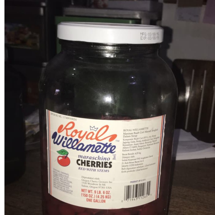 

Buah Ceri - Cherry Merah Tangkai 100gr