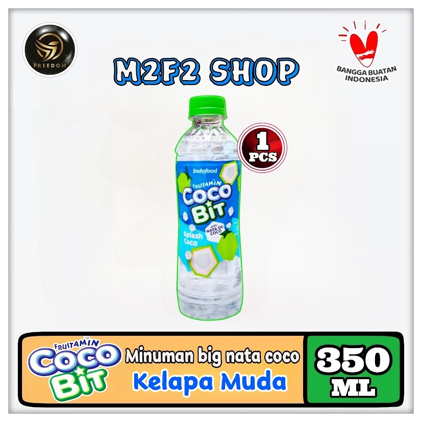 

Fruitamin Minuman Cocobit Splash Coco | Kelapa Muda Botol Pet - 350 ml (Kemasan Satuan)