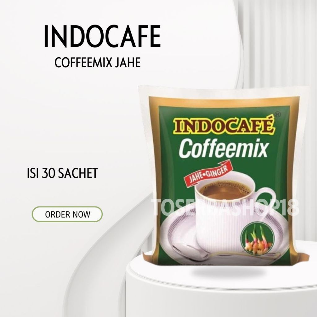 

Indocafe Coffeemix Jahe (30 sachet)