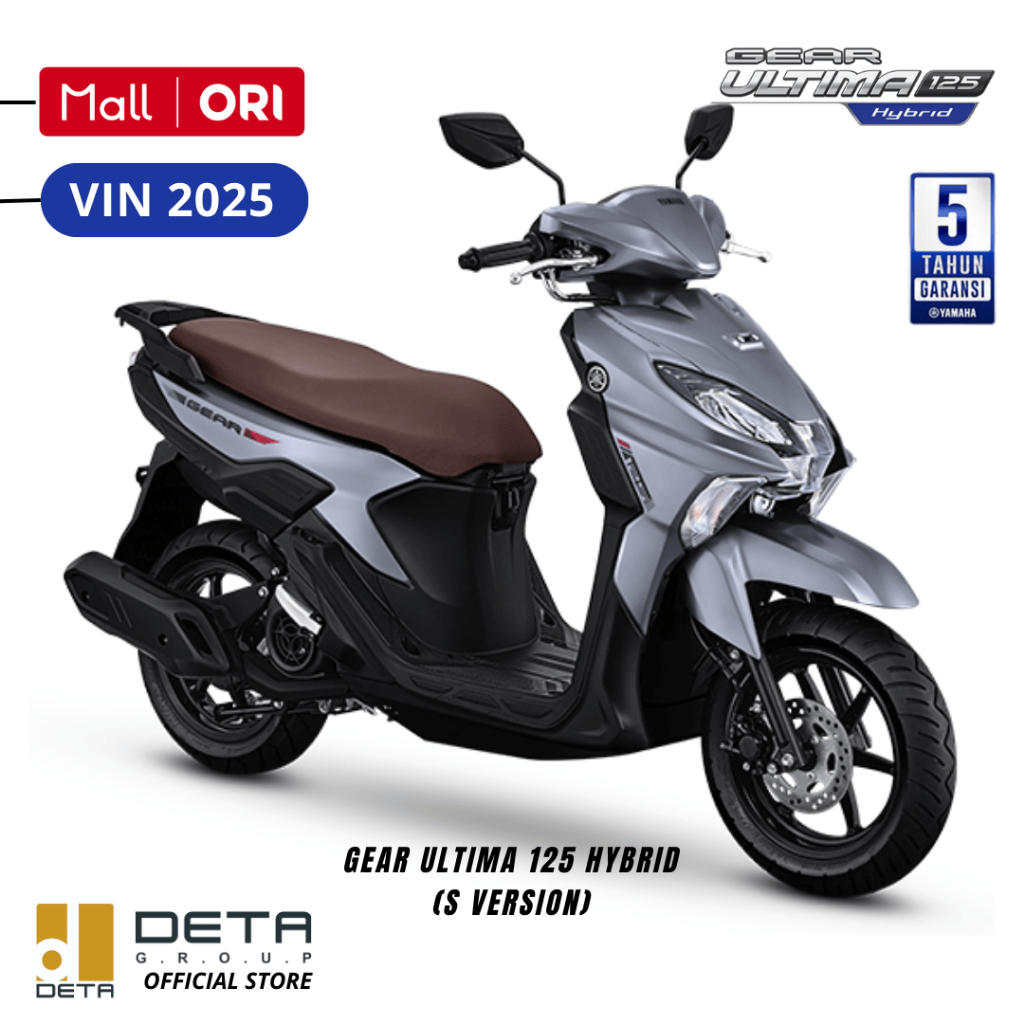 Sepeda Motor Yamaha Gear Ultima 125 Hybrid (S Version) (SPY)