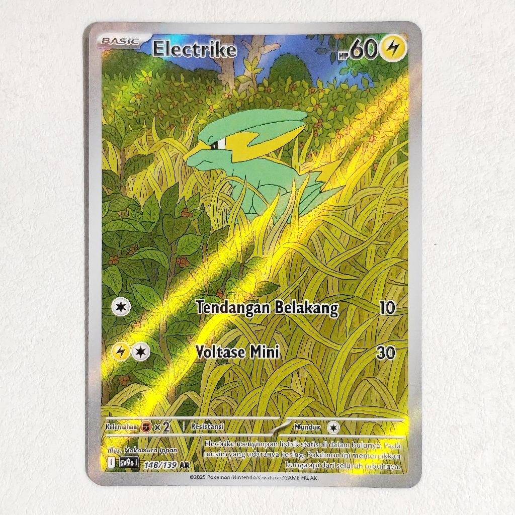 Electrike AR 148/139 SV9s - Kartu Pokemon Indonesia