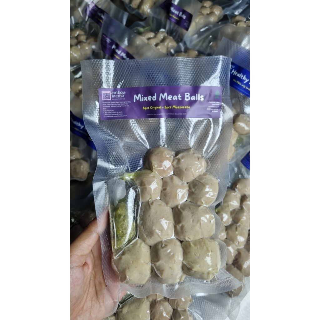 

Mozzarella Meat Balls