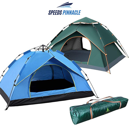 Speeds Pinnacle - Tenda Camping 4 Orang Tenda Dome Portabel Kemping Tenda Lipat Outdoor