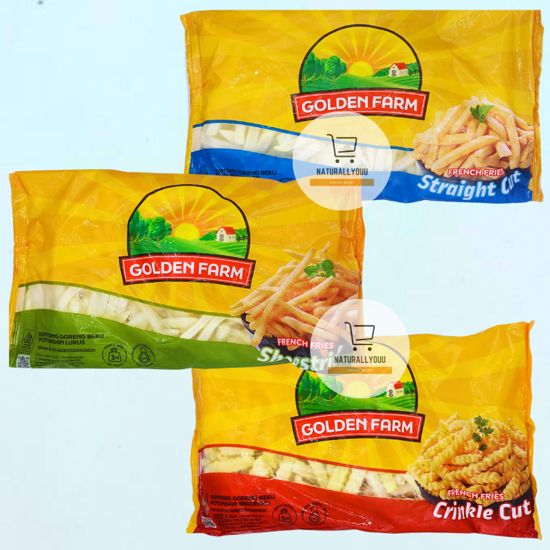 

Golden Farm Kentang Goreng 1KG French Fries