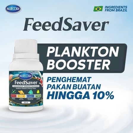 Feed Saver – Plankton Booster untuk Efisiensi Pakan, Menekan FCR & Meningkatkan Kesehatan Air Budida