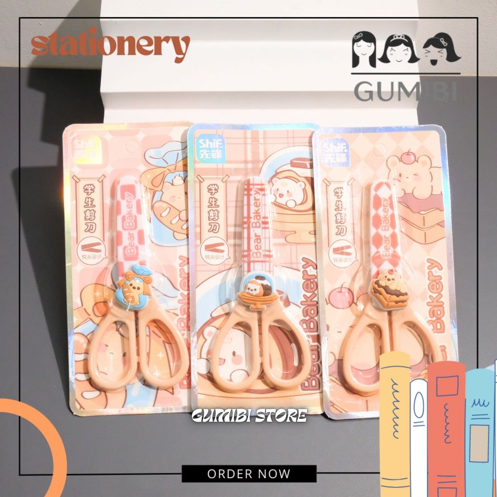 

GUNTING KERTAS ANAK MOTIF BEAR BAKERY BERUANG KUE GUNTING ANAK MOTIF LUCU GUNTING KERAJINAN TANGAN DIY GUNTING LUCU TERMURAH GUMIBI STORE