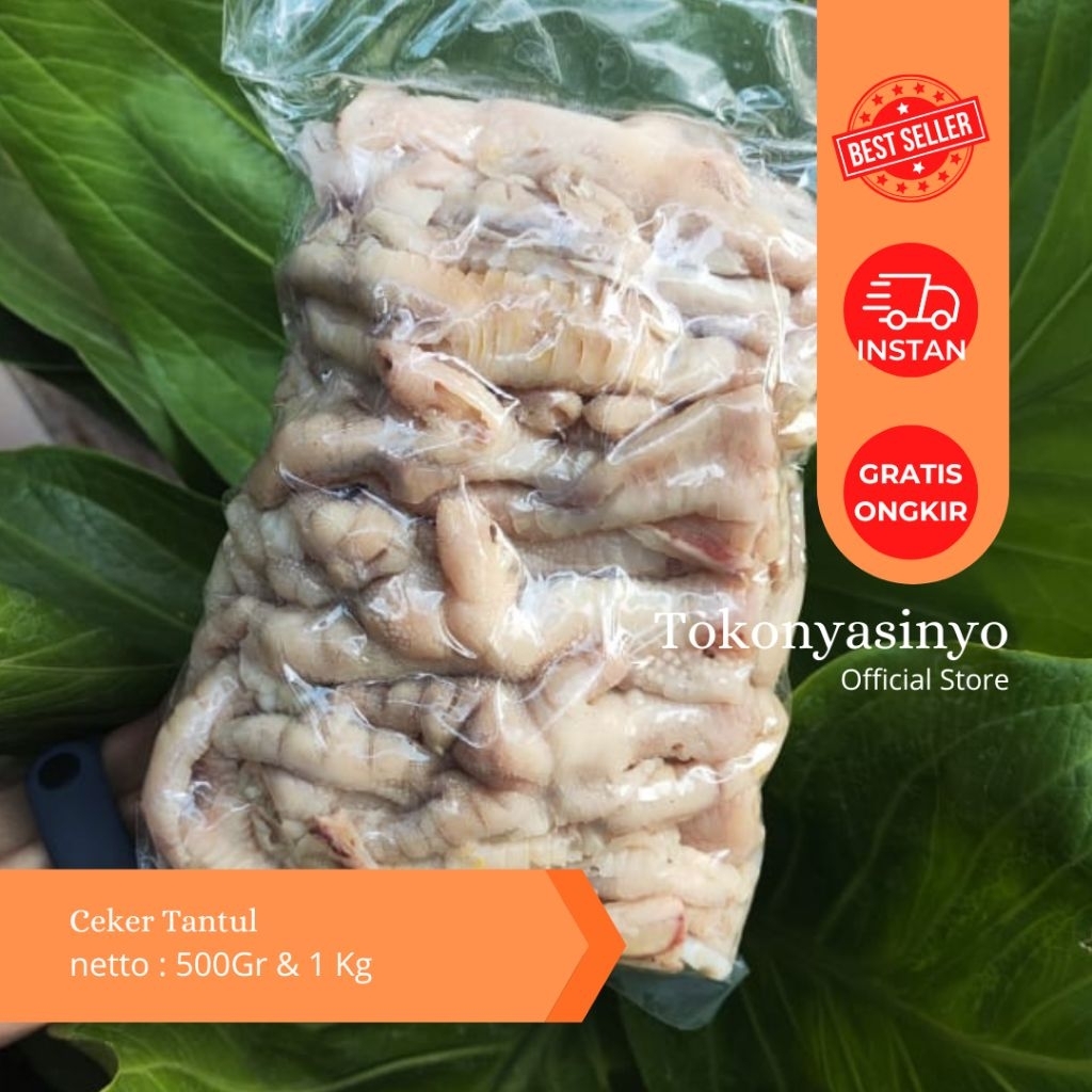 

CEKER TANPA TULANG, CEKER TANTUL 1KG