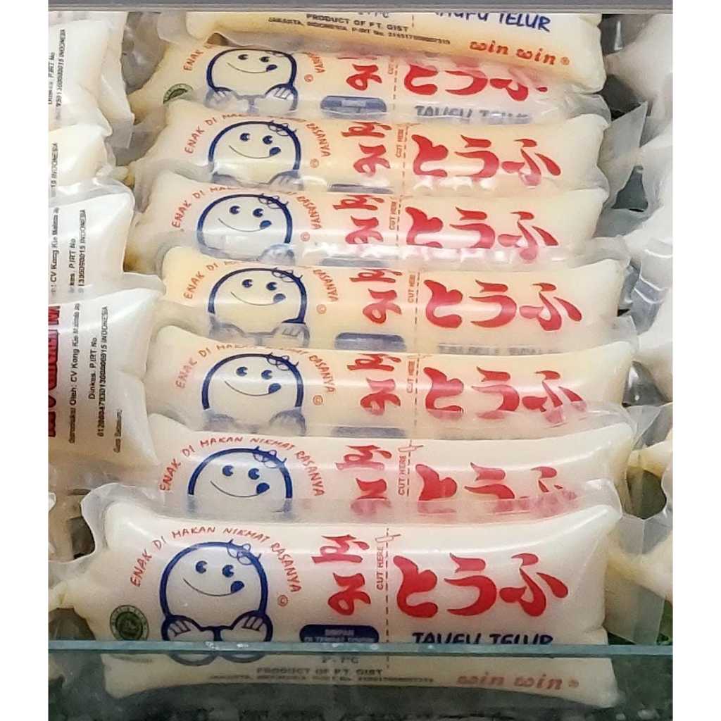

Win Win Taufu Telur /Winwin /Tahu Telor /Tofu Jepang Enak Di Makan Nikmat Rasanya /Halal