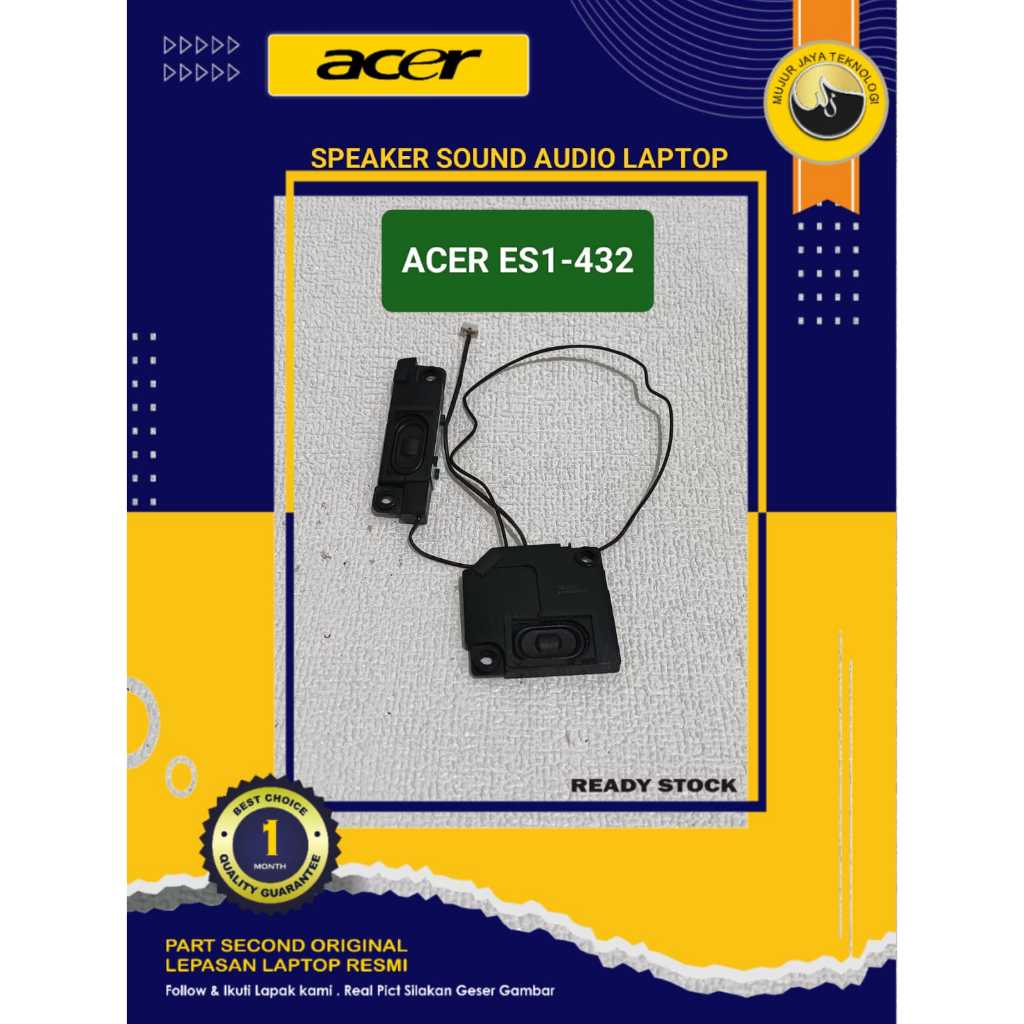 Speaker Sound Audio Laptop ACER ASPIRE ES 14 ES1 432 ES1-432 Original Second Tested