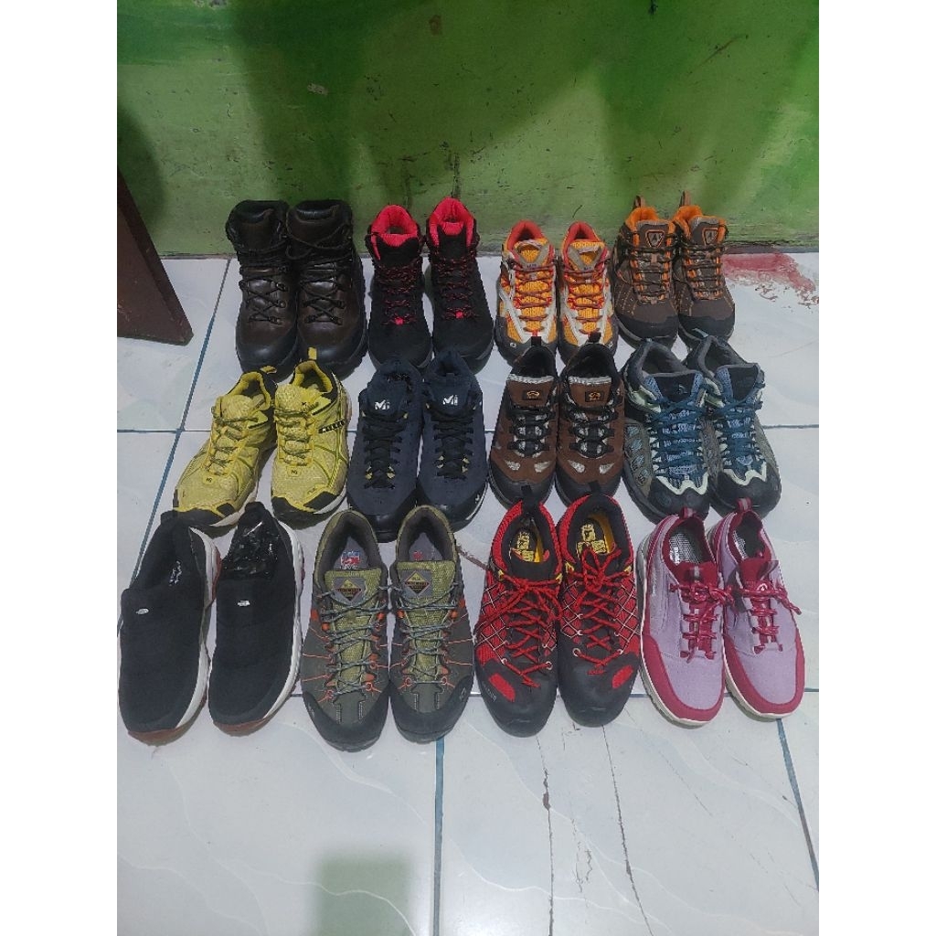outdoor goretex waterproof sepatu gunung hiking outdoot