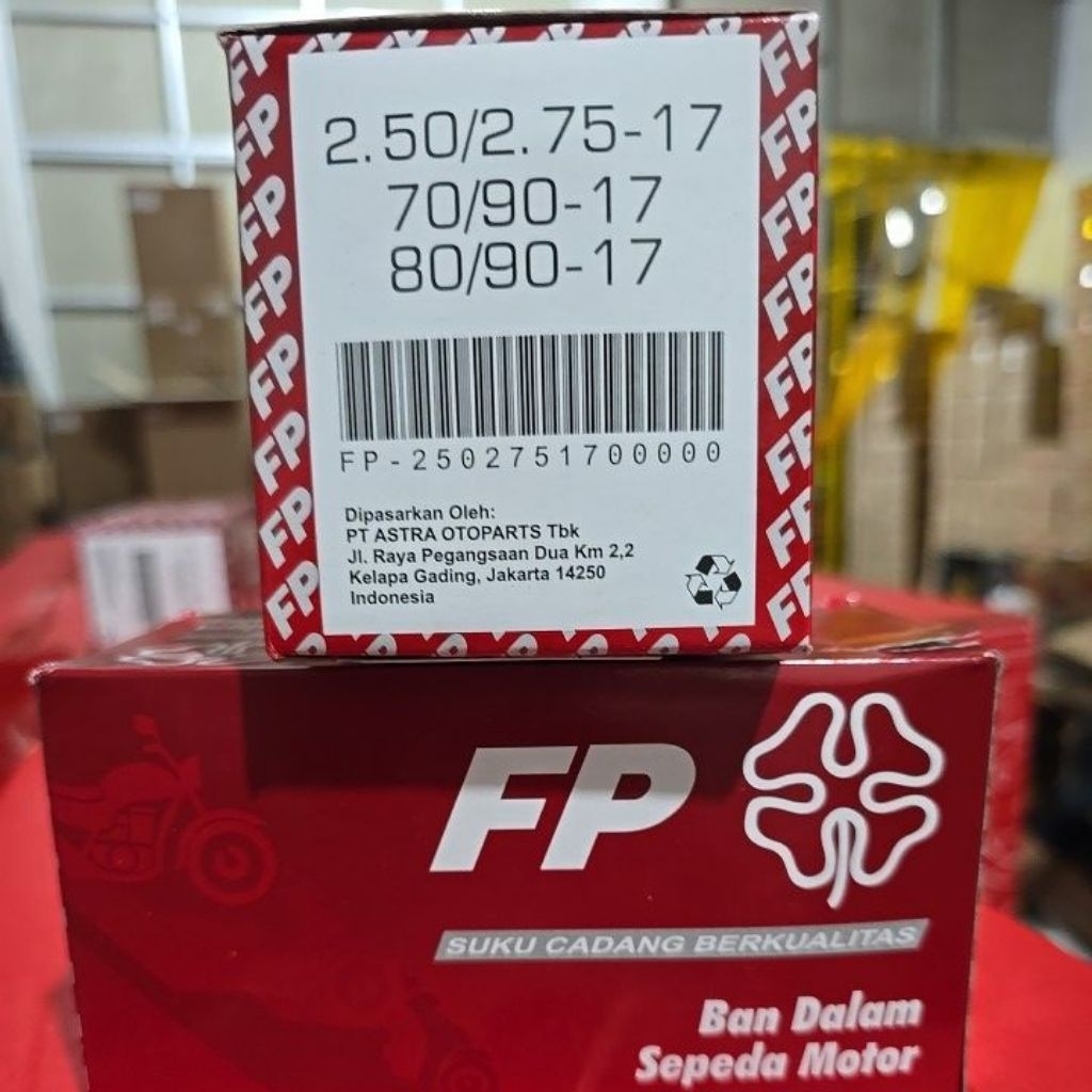 BAN DALAM HARGA 2 PCS FEDERAL RING 17 UKURAN BELAKANG BEBEK 250/275-17 FEDERAL ASTRA