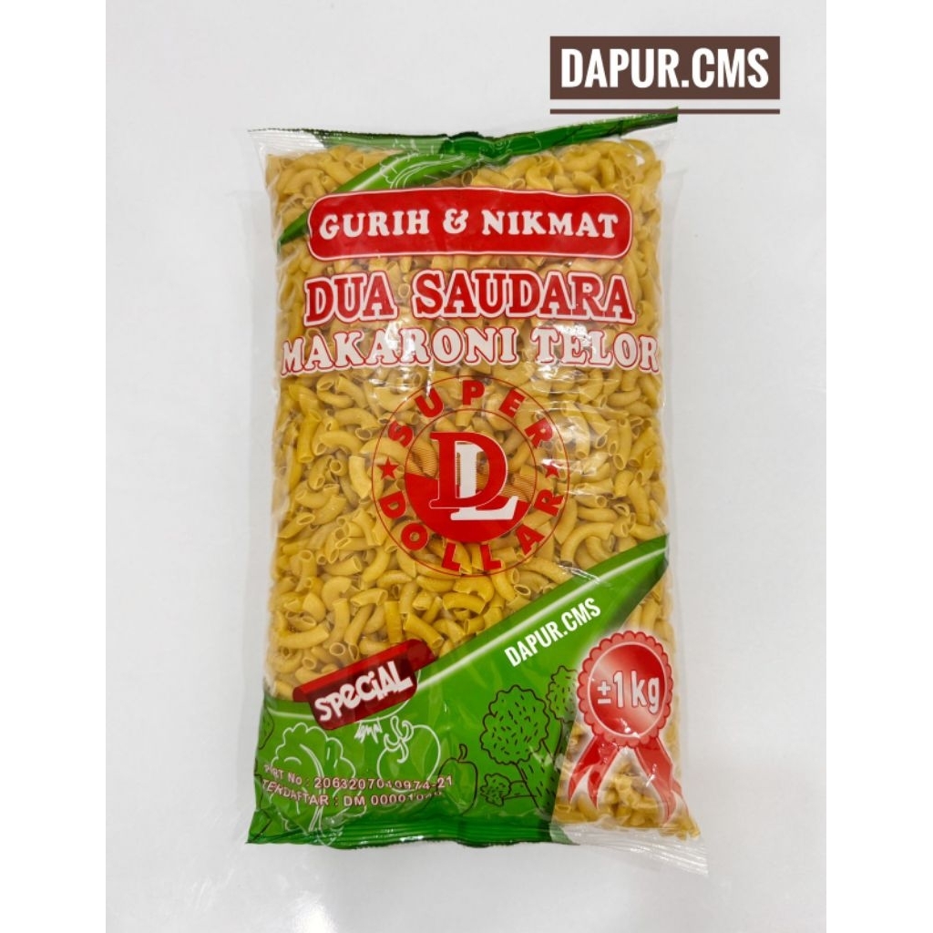 

GROSIR MAKARONI MENTAH 1KG DUA SAUDARA