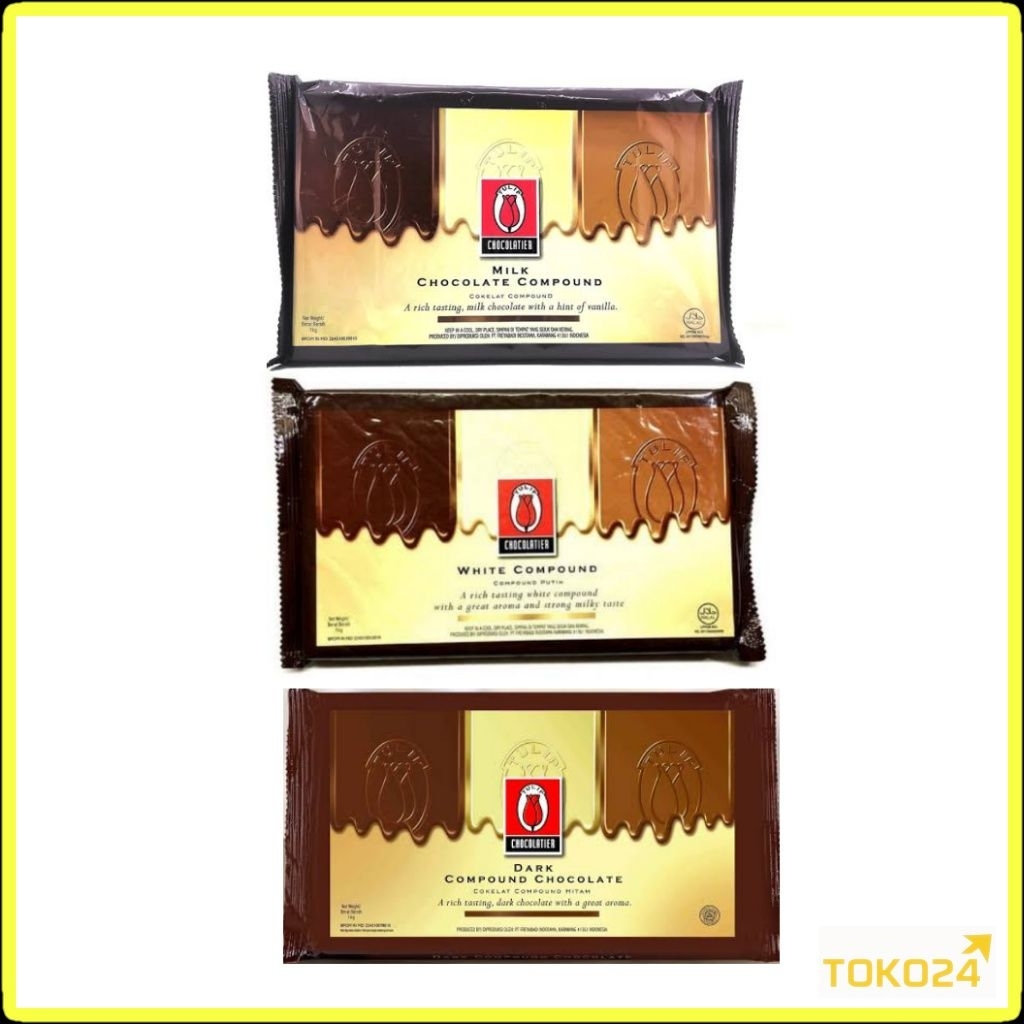 

Tulip Cokelat Compound 1 kg