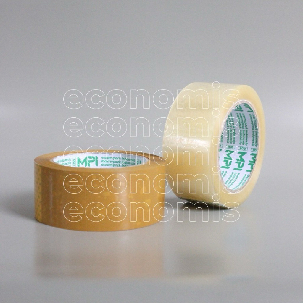 

Lakban Bening - Lakban Cokelat Master Pack Indonesia ECO 45mm x 100 Yard Grosir