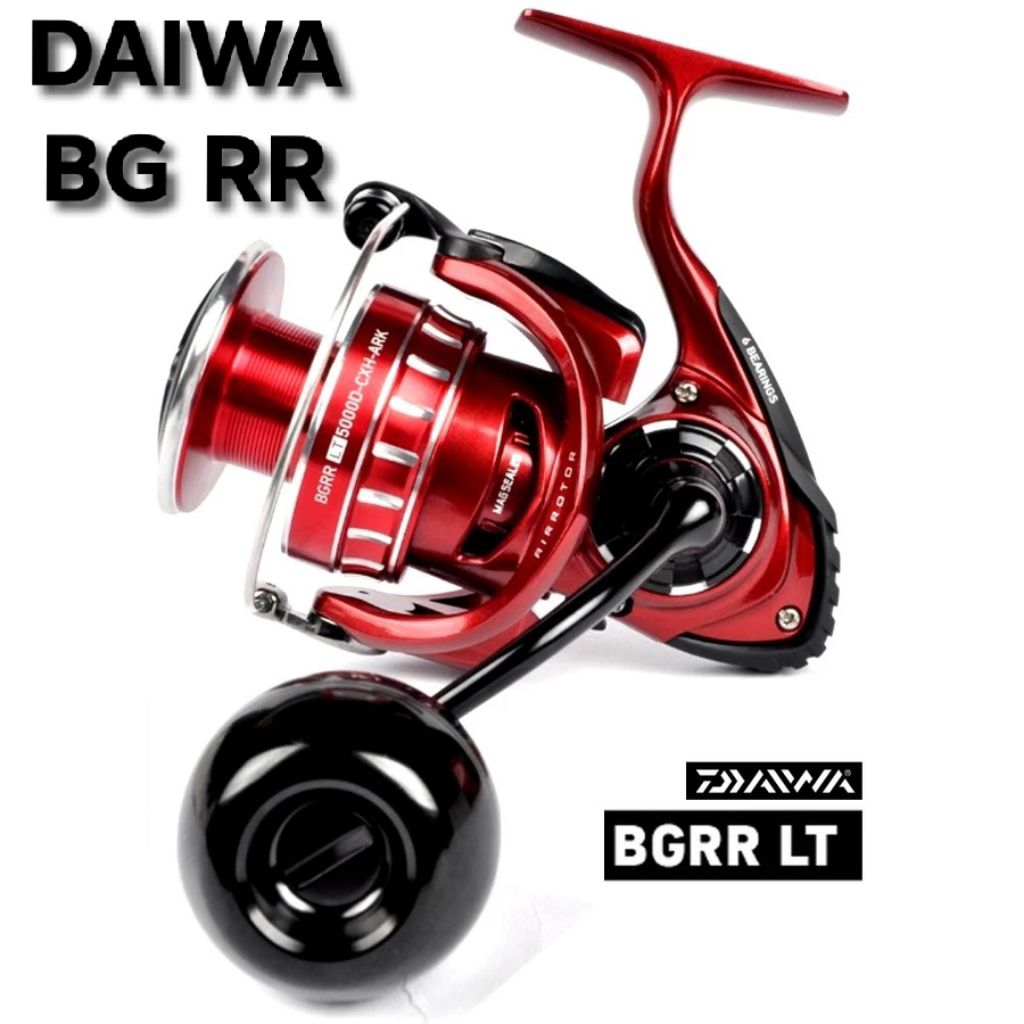 REEL DAIWA BG RR LT 3000/6000 | Power Handle | Reel Jigging | Reel Spinning | Alat pancing original