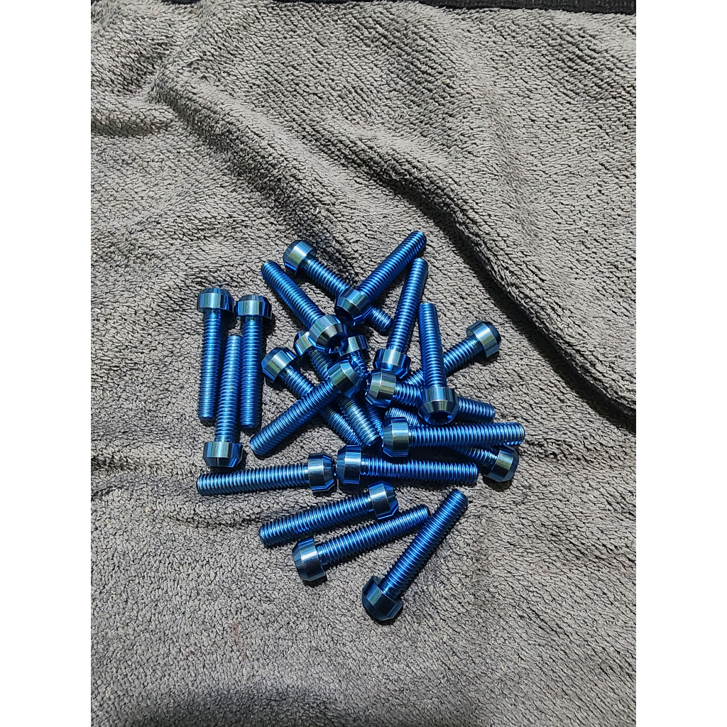 Baut Titanium Ukuran M6 x 50 SMALL HEAD