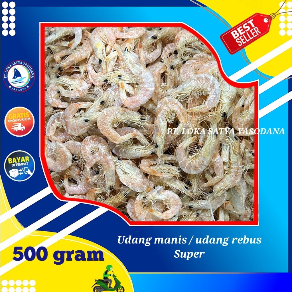

udang manis super 500gram
